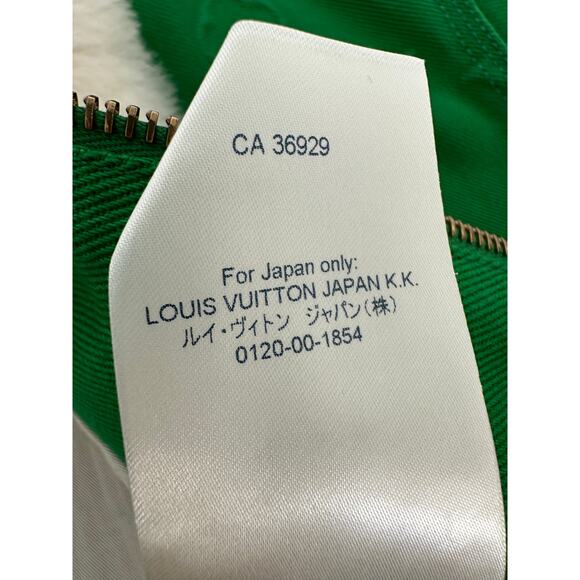 Louis Vuitton Green Monogram Shearling Workwear Jacket - Picture 8 of 8